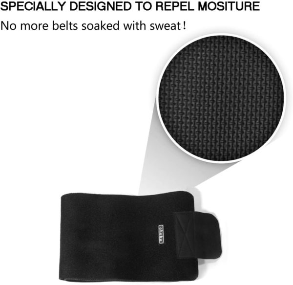 Unisex Neoprene AB Trainer, Waist Trimmer, & Back Support #Endorsed by @CoachJibbz - Image 3