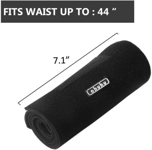 Unisex Neoprene AB Trainer, Waist Trimmer, & Back Support #Endorsed by @CoachJibbz - Image 4