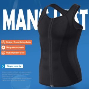 Men's Neoprene Workout Sauna Vest to Support Posture & Weight Loss #Endorsed by @CoachJibbz