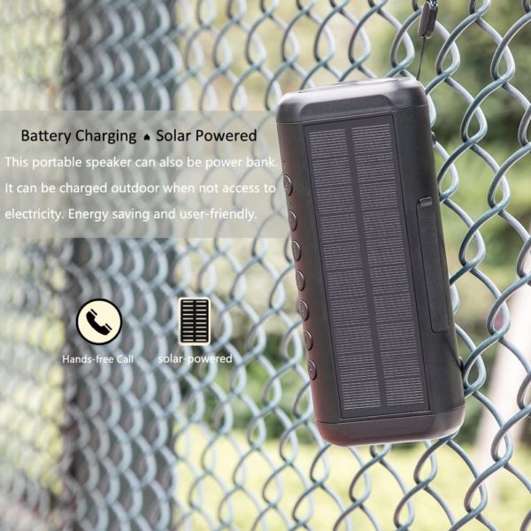 Solar Powered Bluetooth Water Resistant Speakers #Endorsed by @CoachJibbz - Image 5