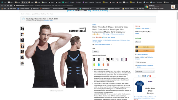Men's Body Compression, Shaping & Slimming Vest Endorsed by @CoachJibbz - Image 4