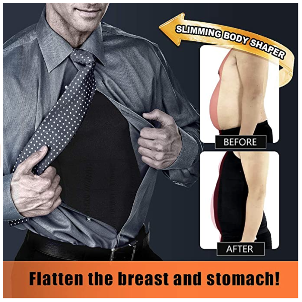 Men's Body Compression, Shaping & Slimming Vest Endorsed by @CoachJibbz - Image 8