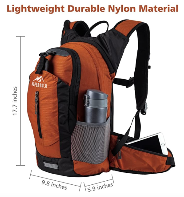 Sport & Hiking Backpack with Insulated Section and 2.5L Water Bag #Endorsed by @CoachJibbz